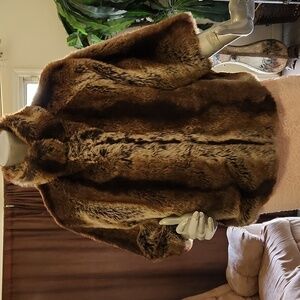 Forever 21, Faux Mink Fur Jacket, Size Medium